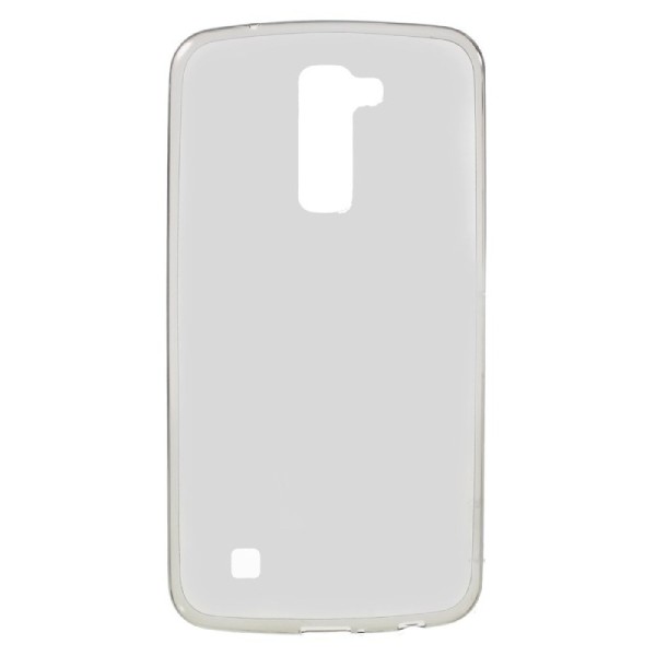 Planākais TPU dzidrs apvalks - pelēks (K10)