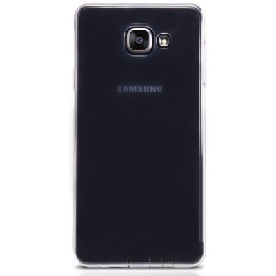 Samsung Galaxy A5 2016 (A510) dzidrs (caurspīdīgs) cieta silikona TPU pasaulē planākais apvalks / Vacins.lv