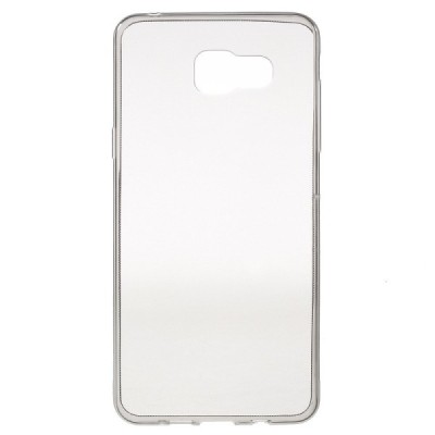 Samsung Galaxy A5 2016 (A510) dzidrs (caurspīdīgs) cieta silikona TPU pasaulē planākais pelēks apvalks / Vacins.lv