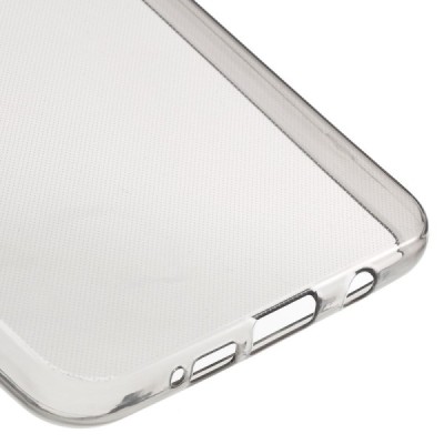 Samsung Galaxy A5 2016 (A510) dzidrs (caurspīdīgs) cieta silikona TPU pasaulē planākais pelēks apvalks / Vacins.lv