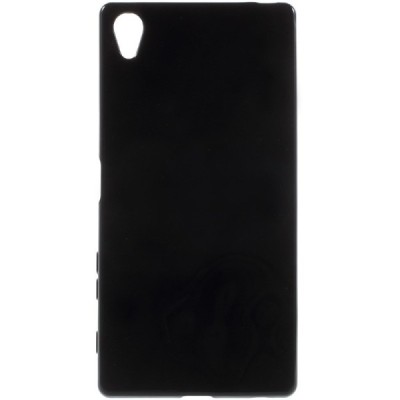 Sony Xperia Z5 Premium cieta silikona (TPU) melns apvalks / vacins.lv