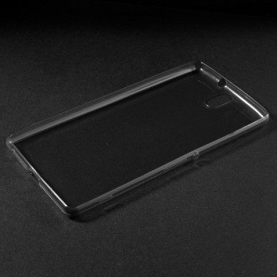 Sony Xperia C5 Ultra dzidrs (caurspīdīgs) cieta silikona TPU pasaulē planākais pelēks apvalks / Vacins.lv