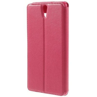 Sony Xperia C5 Ultra Roar Noble ādas atvēramais rozs futrālis / Vacins.lv