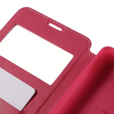 Sony Xperia C5 Ultra Roar Noble ādas atvēramais rozs futrālis / Vacins.lv