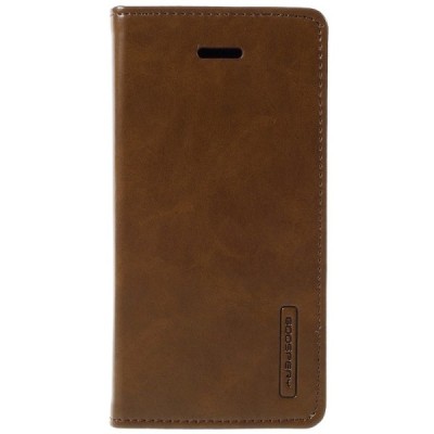 Mercury Blue Moon iPhone 5c atvērams brūns ādas maciņš / Vacins.lv