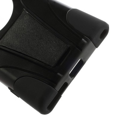 „Plasto“ Defender juodas Nokia Lumia 1020 dėklas (dėkliukas) / Priedai.lt