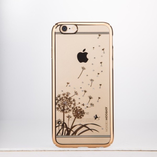 Apple iPhone 6 (6s) „JOYROOM“ Dandelion Field apvalks - zelta (iPhone 6 / 6S)