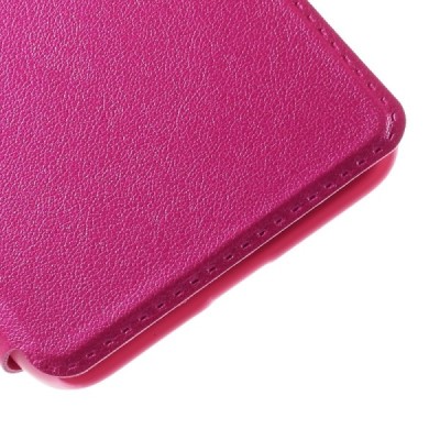 Huawei Y6 rozs atvēramais Smart Window ādas maciņš / Vacins.lv