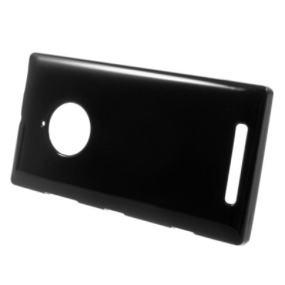 Nokia Lumia 830 cieta silikona (TPU) melns apvalks / vacins.lv