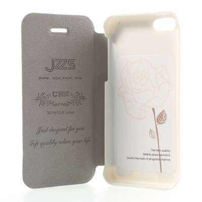 Baltas „Dolit“ JZZS atverčiamas Apple iPhone 5C dėklas (dėkliukas) / Priedai.lt