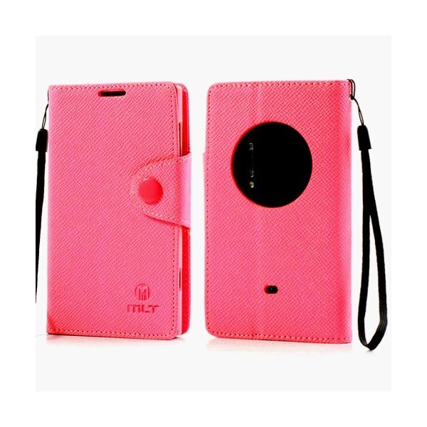„MLT“ atverčiamas dėklas - rožinis (Lumia 1020)