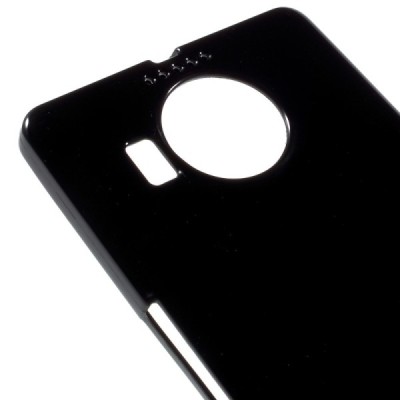 Nokia Lumia 950 XL cieta silikona (TPU) melns apvalks / vacins.lv