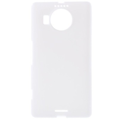Nokia Lumia 950 XL cieta silikona (TPU) balts apvalks / vacins.lv