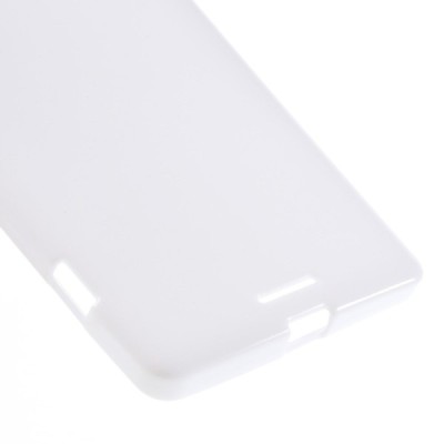 Nokia Lumia 950 XL kieto silikono TPU baltas dėklas - nugarėlė / Priedai.lt