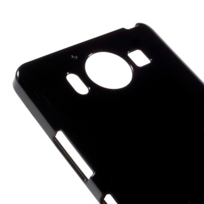 Nokia Lumia 950 cieta silikona (TPU) melns apvalks / vacins.lv