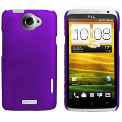 HTC One X violetinis dėklas / Priedai.lt