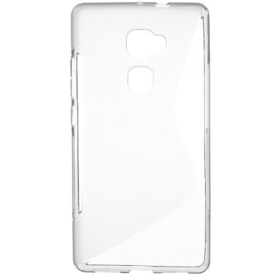 Huawei Mate S cieta silikona (TPU) dzidrs (pelēks) un matēts apvalks / Vacins.lv