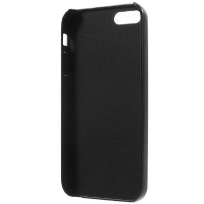 Apple iPhone 5s Slim Leather melns ādas itin plāns apvalks / Vacins.lv