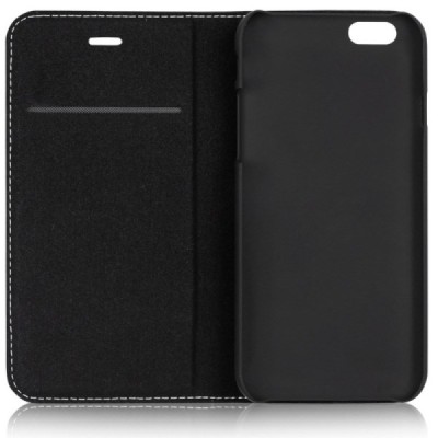 Prabangus „Comma“ odinis atverčiamas baltas Apple iPhone 6 Plus (6s Plus) dėklas / Priedai.lt