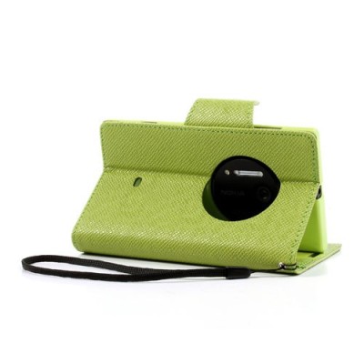 MLT atvēramais Nokia Lumia 1020 zaļš futrālis - maciņš / Vacins.lv