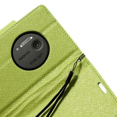 MLT atvēramais Nokia Lumia 1020 zaļš futrālis - maciņš / Vacins.lv