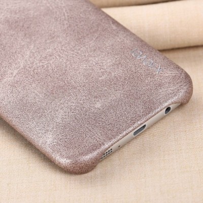 „X-Level“ Vintage Samsung Galaxy S7 Edge G935F smilšains ādas apvalks / Vacins.lv