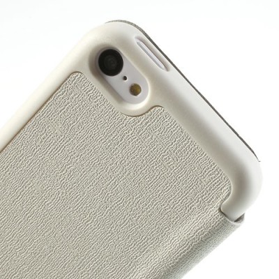 Baltas „Dolit“ JZZS atverčiamas Apple iPhone 5C dėklas (dėkliukas) / Priedai.lt