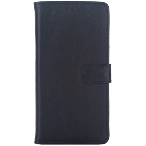 „Retro“ atvēramais maciņš - melns (Galaxy A5 2016)