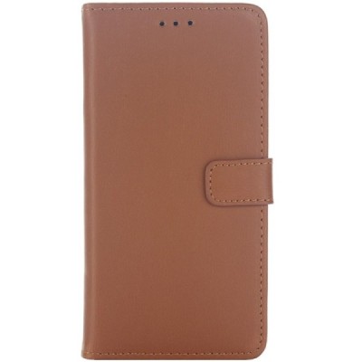 Samsung Galaxy A5 2016 (A510F) atvēramais ādas gaiši brūns retro maciņš (maks) / Vacins.lv