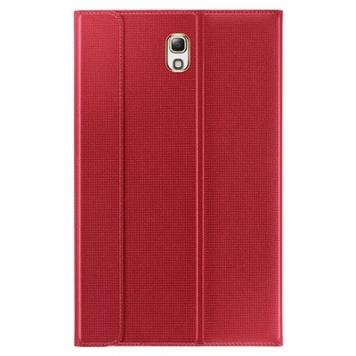 Origināls Samsung Galaxy Tab S 8.4 (T705, T700) Book Cover atvēramais sarkans ādas futrālis / Vacins.lv