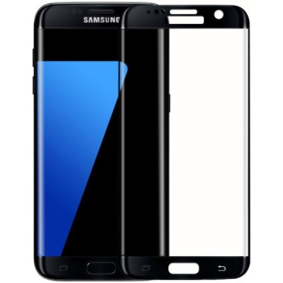 Samsung Galaxy S7 Edge (G935) Mofi Tempered Glass melns ekrāna aizsargstikls / Vacins.lv