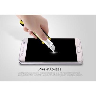 Samsung Galaxy S7 G930 „Nillkin“ Amazing H+ Pro Tempered Glass sustiprintos apsaugos apsauginis ekrano stiklas 0.2 mm / Priedai.