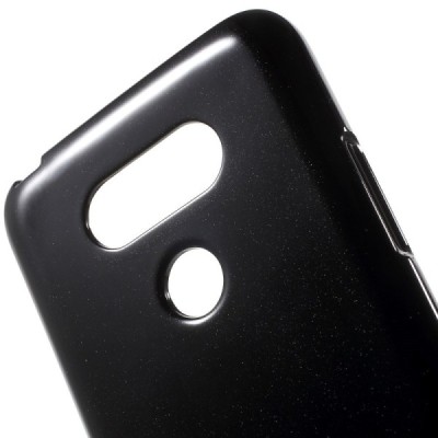 LG G5 (H850) Mercury melns cieta silikona (TPU) apvalks / vacins.lv