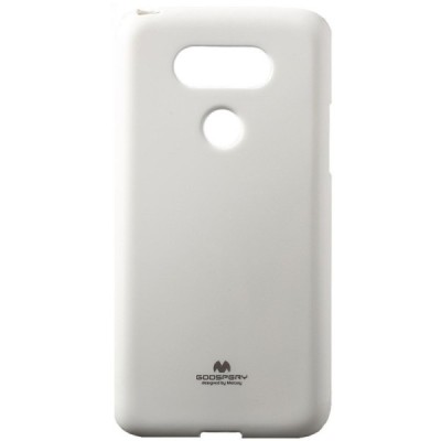 LG G5 (H850) baltas Mercury kieto silikono (TPU) dėklas / Priedai.lt