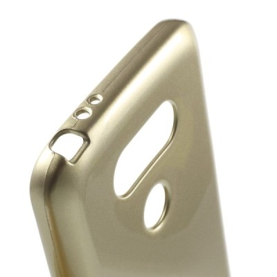 LG G5 (H850) auksinis Mercury kieto silikono (TPU) dėklas / Priedai.lt