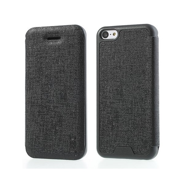 „JZZS“ atverčiamas dėklas - juodas (iPhone 5C)