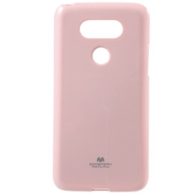 LG G5 (H850) Mercury gaiši rozs cieta silikona (TPU) apvalks / vacins.lv