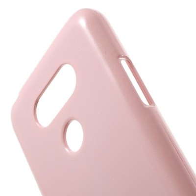 LG G5 (H850) Mercury gaiši rozs cieta silikona (TPU) apvalks / vacins.lv