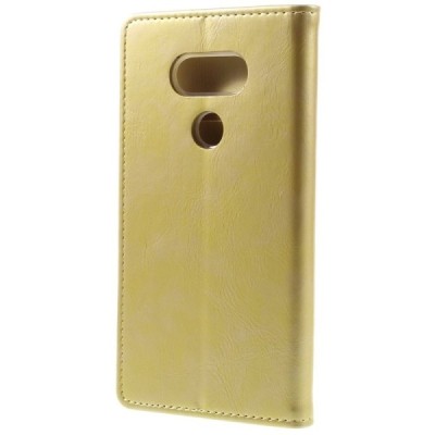 Mercury Blue Moon LG G5 atvērams zelta ādas maciņš / Vacins.lv