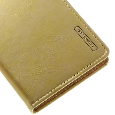 Mercury Blue Moon LG G5 atvērams zelta ādas maciņš / Vacins.lv