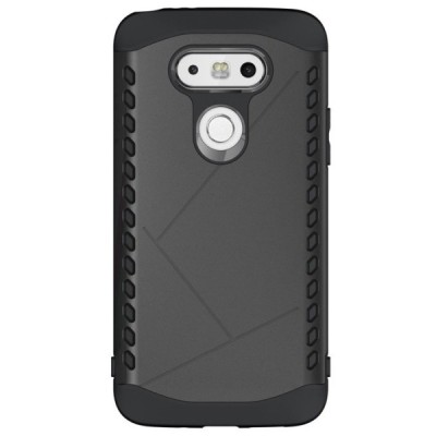 Pastiprinātas aizsardzības melns LG G5 H850 apvalks / Vacins.lv