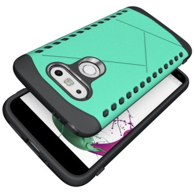 Pastiprinātas aizsardzības piparmētru LG G5 H850 apvalks / Vacins.lv