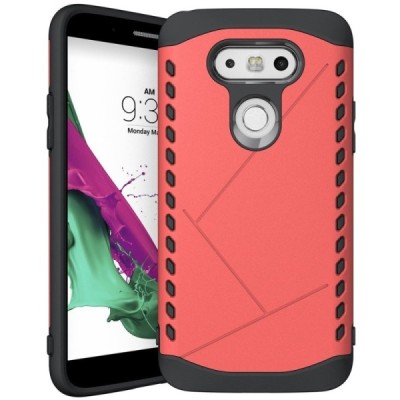 Pastiprinātas aizsardzības sarkans LG G5 H850 apvalks / Vacins.lv