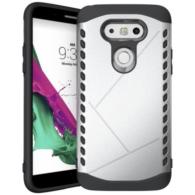 Pastiprinātas aizsardzības sudrabs LG G5 H850 apvalks / Vacins.lv