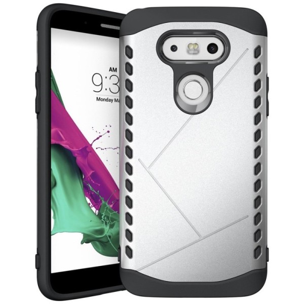 Sustiprintos apsaugos dėklas - sidabrinis (G5 / G5 SE)