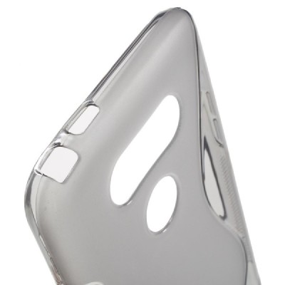 LG G5 cieta silikona (TPU) dzidrs (pelēks) un matēts apvalks / Vacins.lv