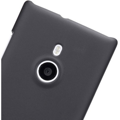 „Nillkin“ Frosted Shield juodas Nokia Lumia 925 dėklas (dėkliukas) / Priedai.lt