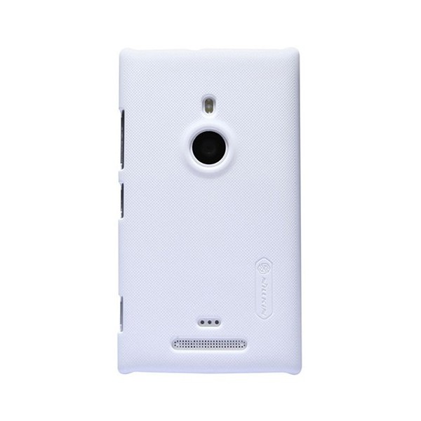 „Nillkin“ Frosted Shield dėklas - baltas + apsauginė ekrano plėvelė (Lumia 925)