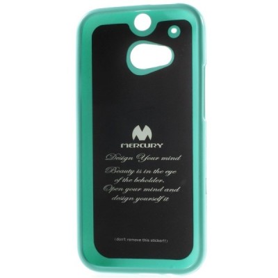 HTC One M8 mėtinis Mercury kieto silikono (TPU) dėklas / Priedai.lt