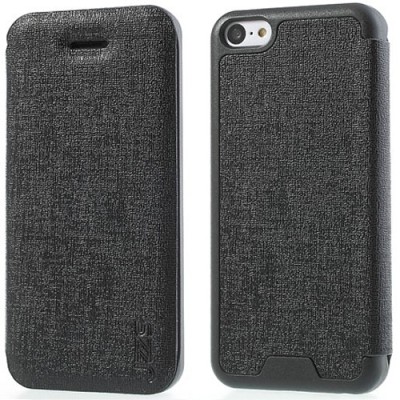 „Dolit“ JZZS atverčiamas Apple iPhone 5C juodas dėklas (dėkliukas) / Priedai.lt